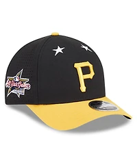 New Era Men's Black/Gold Pittsburgh Pirates 2025 Mlb All-Star Game 9FORTY M-Crown Adjustable Hat