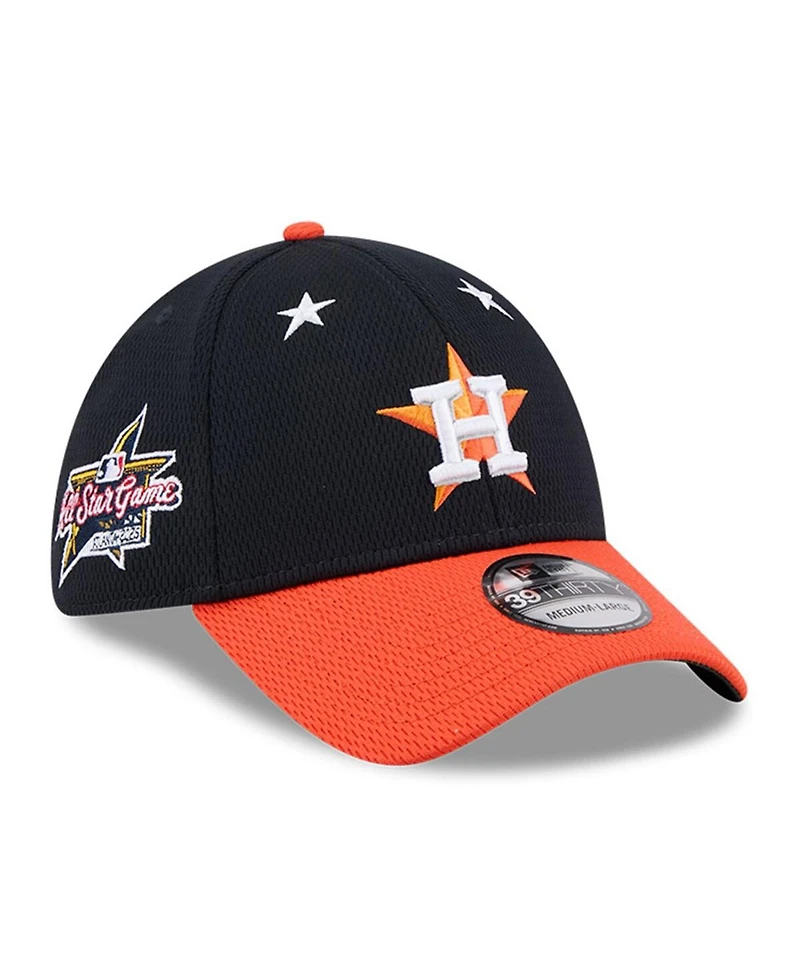 New Era Men's Navy/Orange Houston Astros 2025 Mlb All-Star Game 39THIRTY Flex Hat