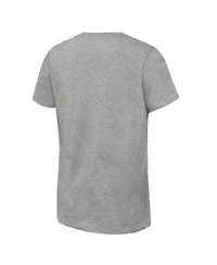 Fanatics Big Boys and Girls Heather Gray Florida Panthers 2025 Stanley Cup Champions Locker Room T-Shirt