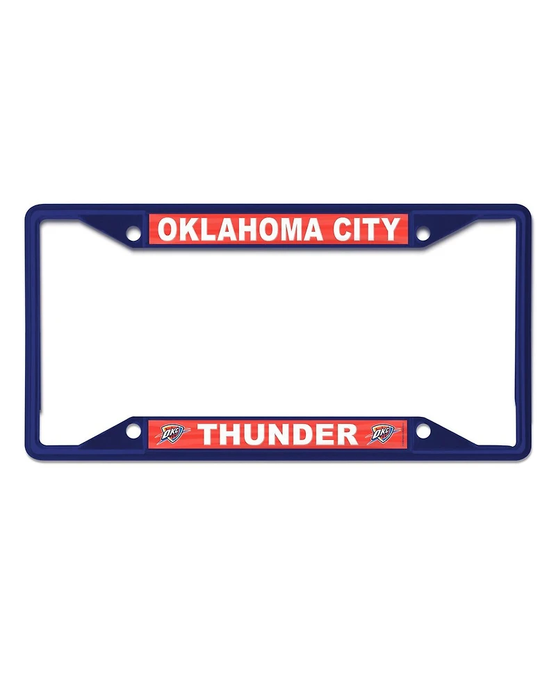 Wincraft Oklahoma City Thunder Chrome Color License Plate Frame