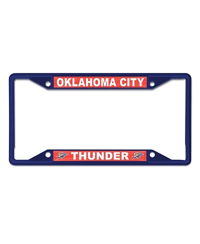 Wincraft Oklahoma City Thunder Chrome Color License Plate Frame