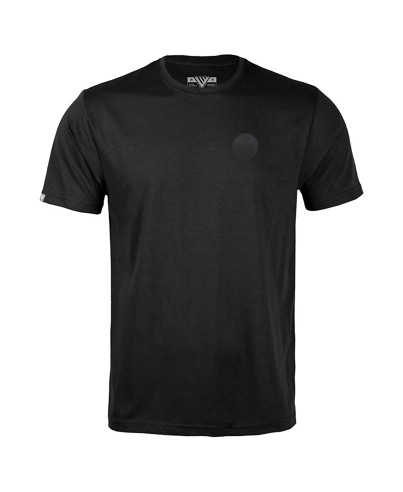 LevelWear Men's Connor McDavid Black Edmonton Oilers Richmond Darkside Name Number T-Shirt