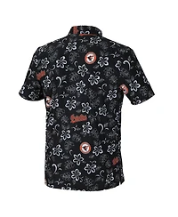 Reyn Spooner Men's Black Baltimore Orioles Cooperstown Collection Performance Polo Shirt