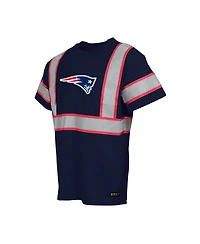 Buffalo Outdoors Men's Navy New England Patriots Safety Heavyweight T-Shirt
