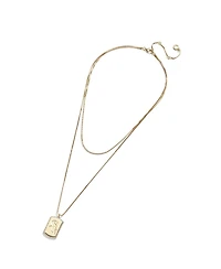 Wear by Erin Andrews x Baublebar Chicago White Sox Dog Tag Necklace