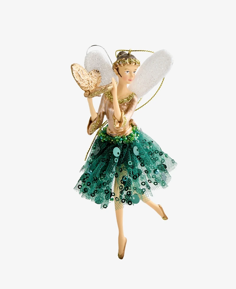 Holiday Lane Enchanted Forest Winged Fairy Ornament, Macy's Exclusive