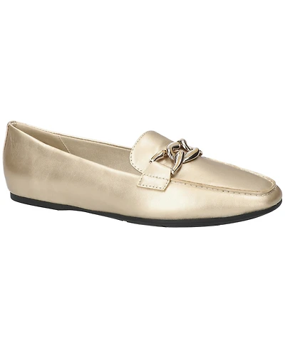 Easy Street Women's Femi Square-Toe Slip-On Flats