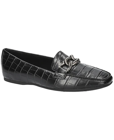 Easy Street Women's Femi Square-Toe Slip-On Flats