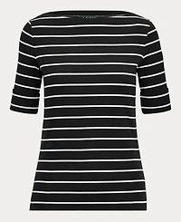 Lauren Ralph Striped Boatneck Top