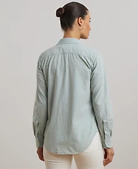 Lauren Ralph Cotton Chambray Shirt