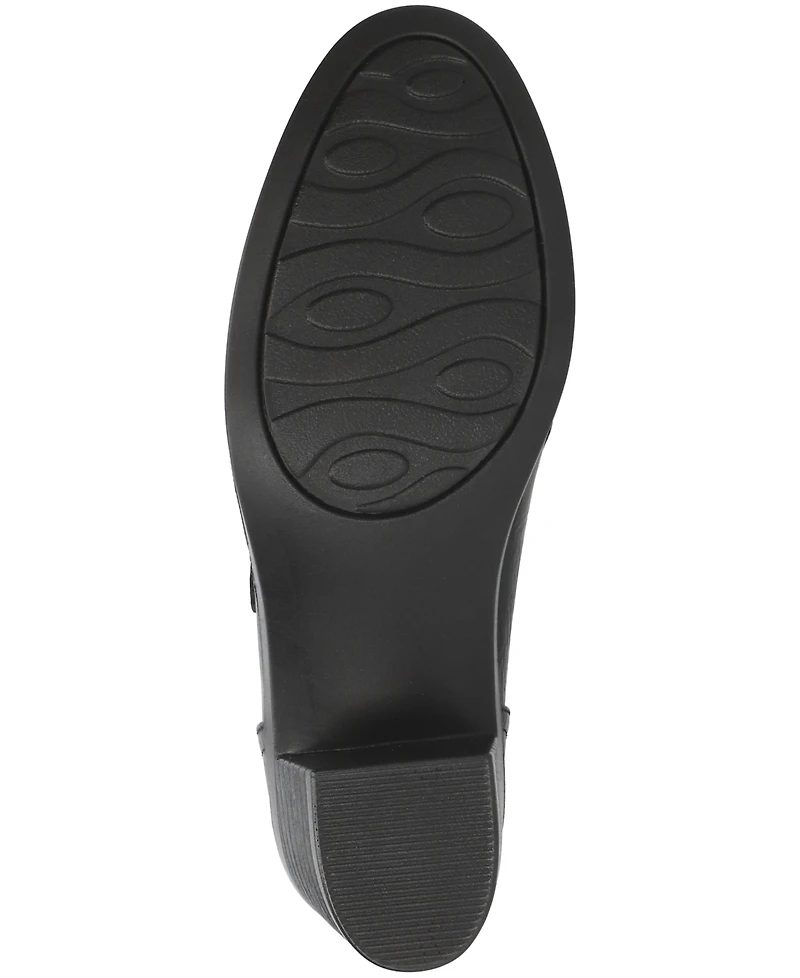 Easy Street Lavelle Women's Comfort Block-Heel Slip-On Shooties