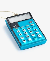 Holiday Lane Eclectic Charm Glass Calculator Ornament, Macy's Exclusive