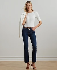 Lauren Ralph Stretch Boatneck Top