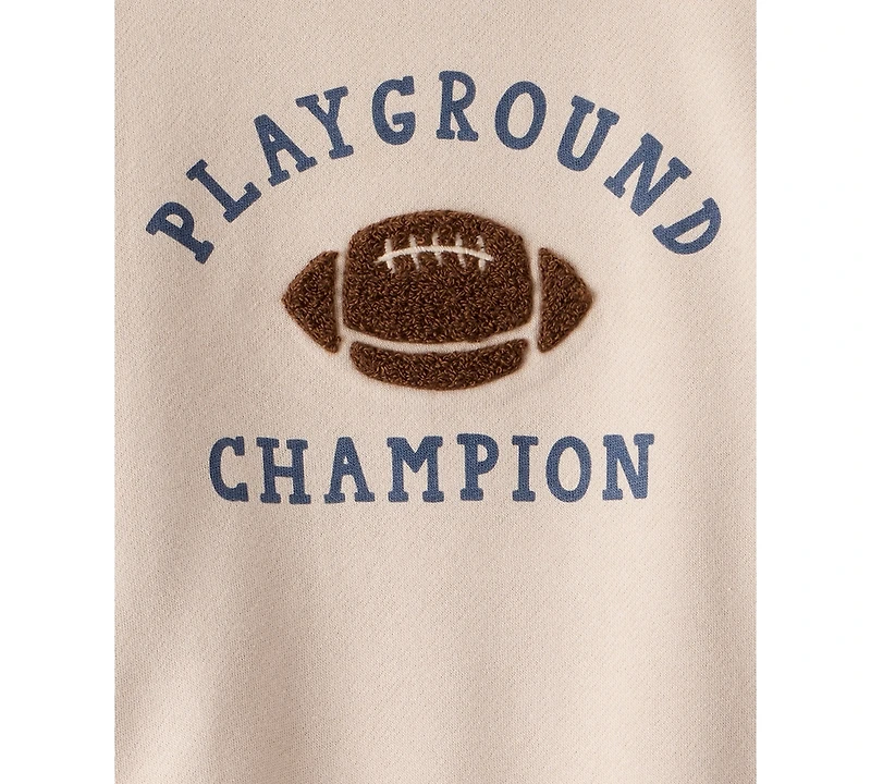 Carter's Toddler Boys Football Graphic Long-Sleeve T-Shirt & Pants, 2 Piece Set