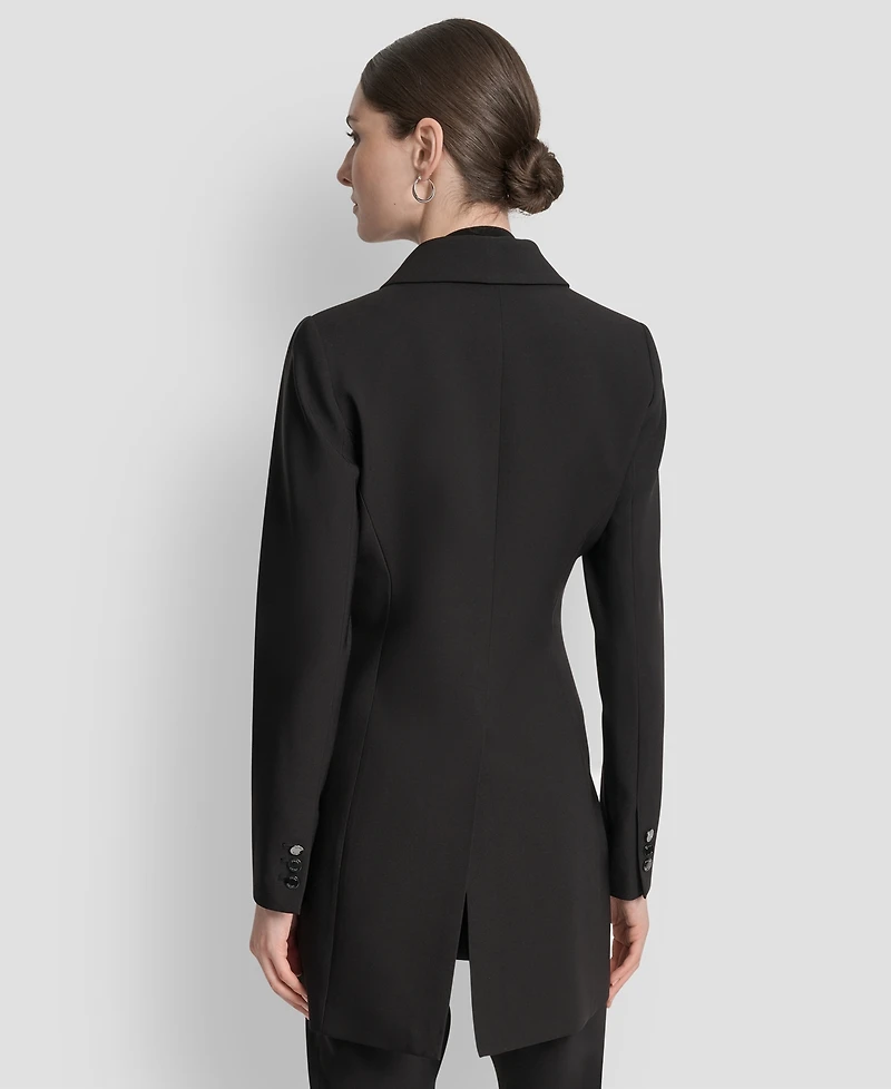 Dkny Women's Single-Button Long-Sleeve Blazer, Regular & Petite