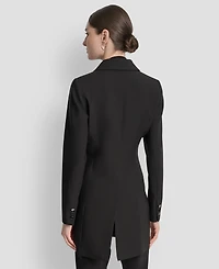 Dkny Women's Single-Button Long-Sleeve Blazer, Regular & Petite