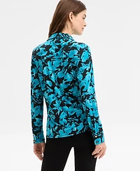 I.n.c. International Concepts Women's Printed Utility Top, Macy's Exclusive