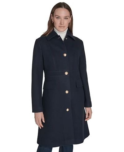 Tommy Hilfiger Women's Single-Breasted Coat, Created for Macy's