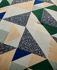 Lacoste Signature Cotton 3-Pc. Comforter Set, King