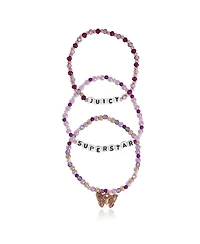 Juicy Couture Kids Choose Juicy Superstar 3 Piece Beaded Jewelry