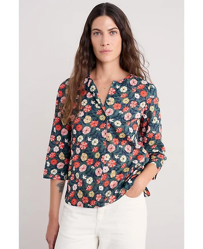 Seasalt Cornwall Women's Watercolor Sketch Top