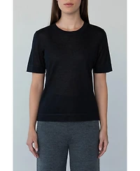 Sskein Women's 's Crew Neck Sweater Tee