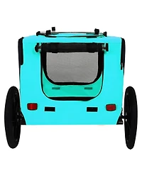 Streamdale Furniture Pet Bike Trailer - Folding Quick Release Leash