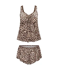 Adore Me Lavern Women's Pajama Tank Top & Shorts Set