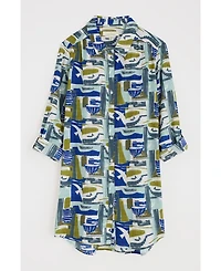 Seasalt Cornwall Women's Wren Button Up Flutter Shirt