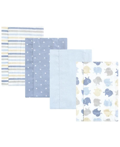 Hudson Baby Infant Boy Cotton Flannel Burp Cloths