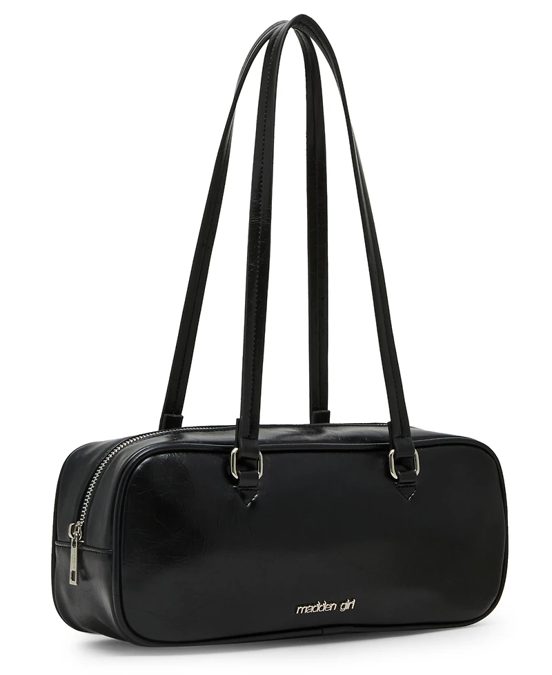Madden Girl Andarna Crinkle Zipper Shoulder Bag