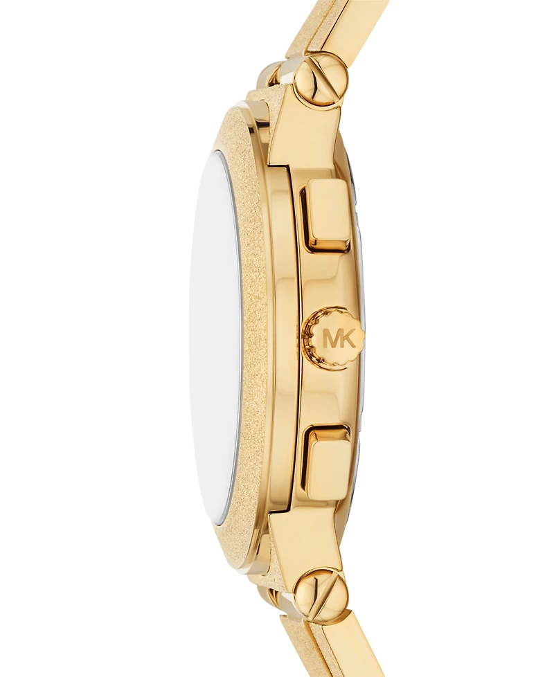 Michael Kors Women's Billie Chronograph Gold-Tone Stainless Steel Watch, 40mm