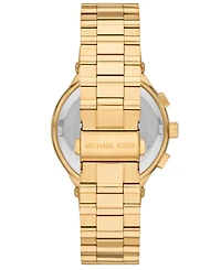 Michael Kors Men's Billie Chronograph Gold-Tone Stainless Steel Watch, 44mm