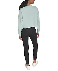 Calvin Klein Performance Women's Logo Cropped Long-Sleeve