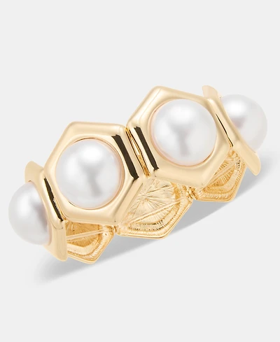 I.n.c. International Concepts Imitation Pearl Stretch Bracelet, Macy's Exclusive