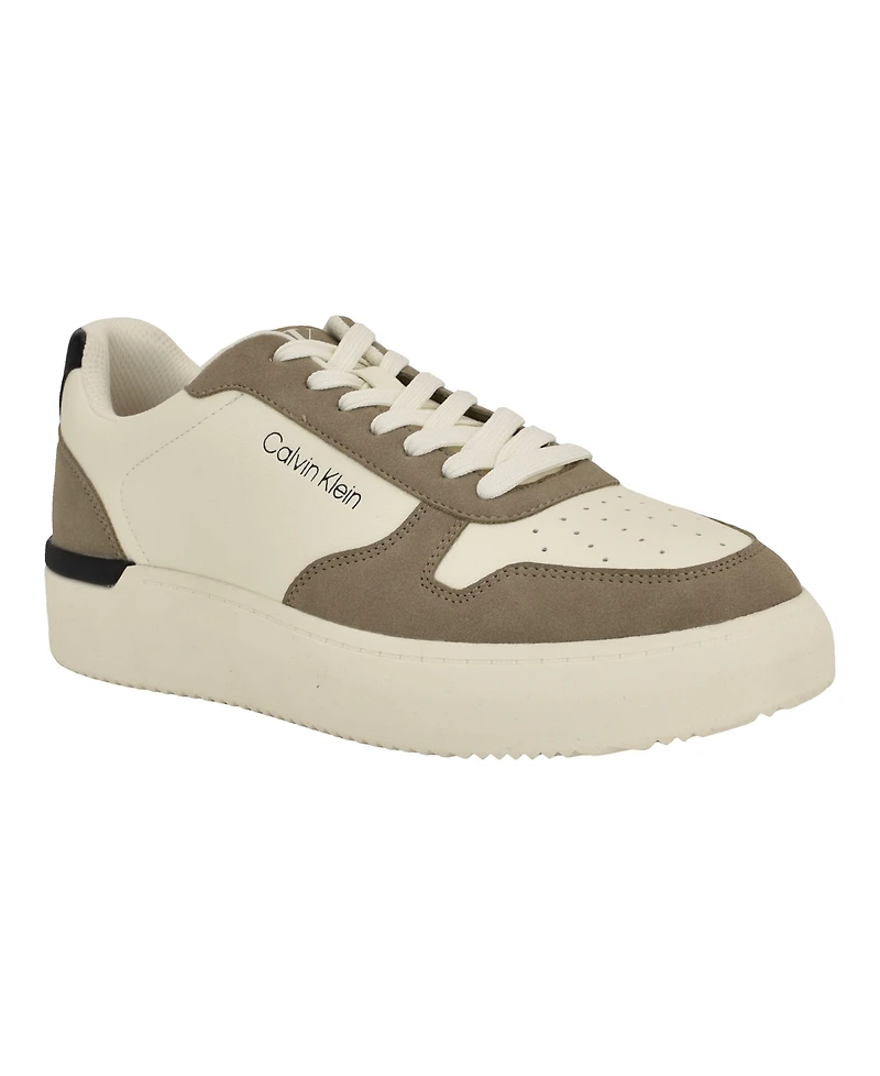 Calvin Klein Men's Balen Lace-Up Casual Sneakers
