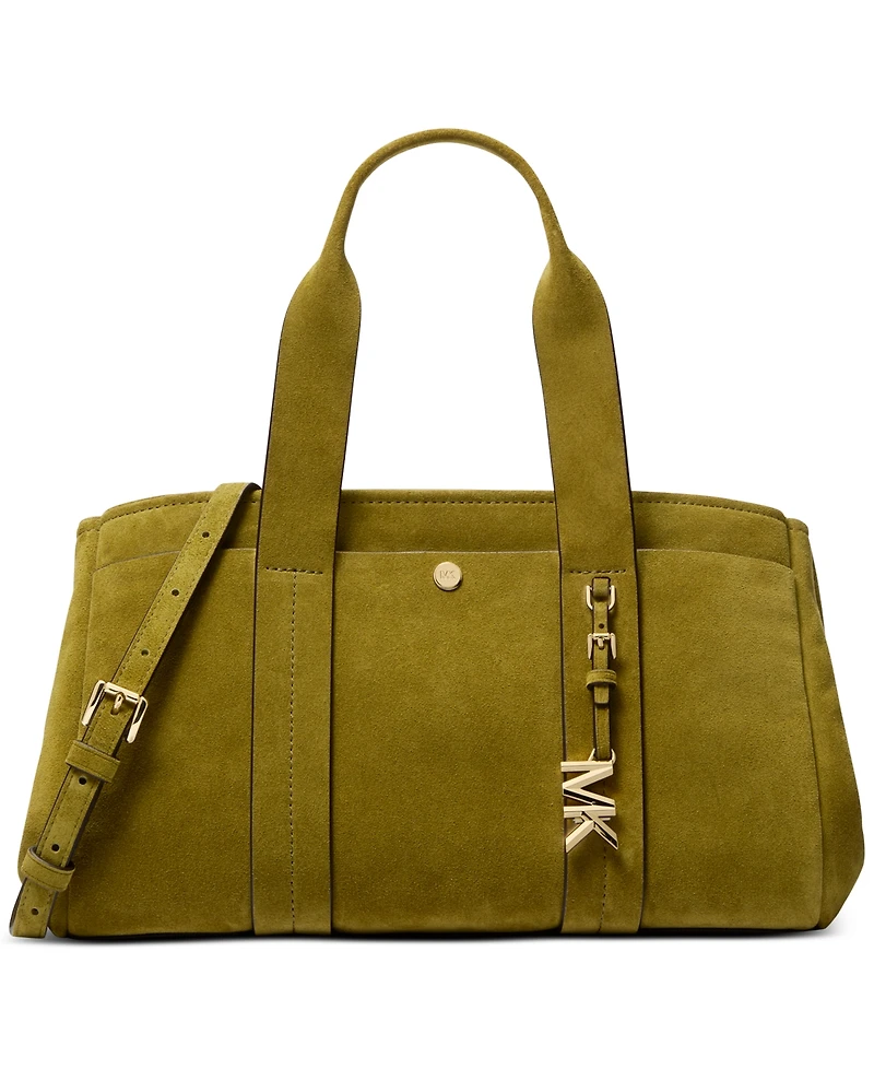 Michael Kors Romee Medium Leather East West Satchel