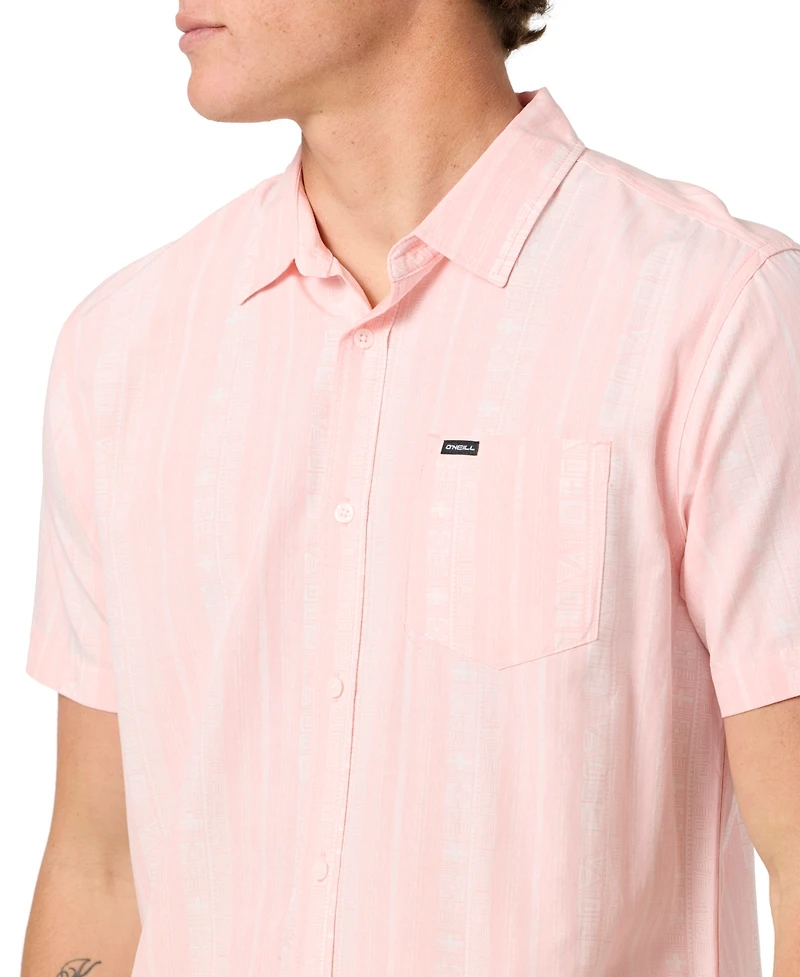 O'Neill Men's Oasis Eco Short Sleeve Standard Shirt