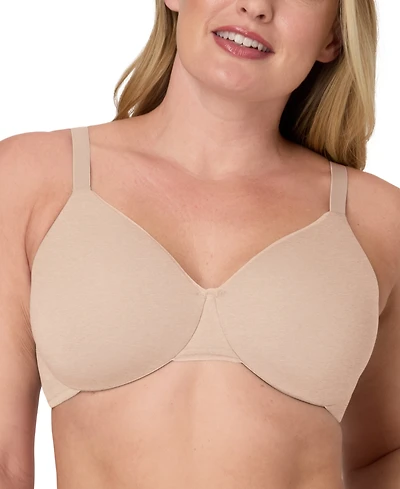Bali Women's Cotton Collection Underwire T-Shirt Bra DF3421