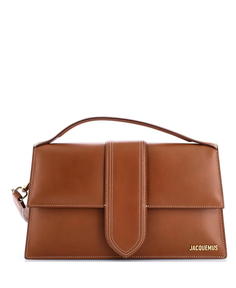 Pre-Owned Jacquemus Le Bambinou Flap Bag Leather
