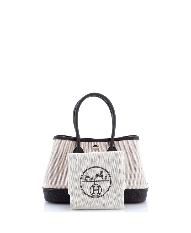 Pre-Owned Hermes 23 Neo Garden Tote Toile and Leather