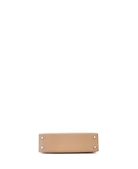Pre-Owned Hermes Kelly Handbag Tricolor Epsom with Palladium Hardware