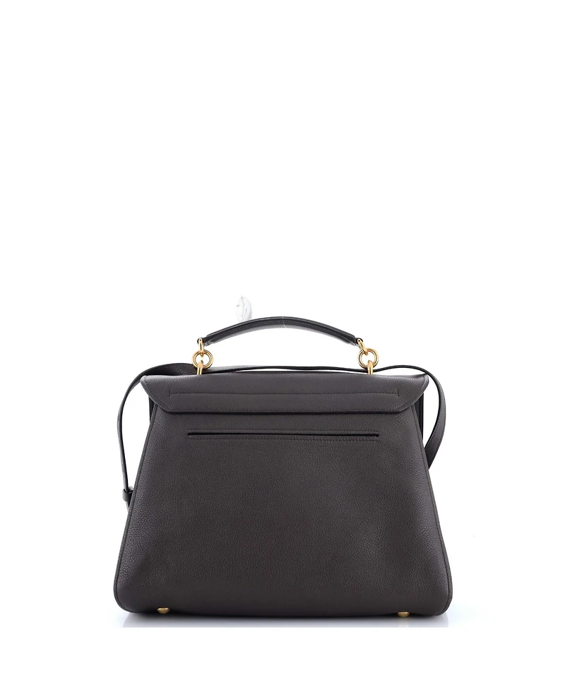 Pre-Owned Salvatore Ferragamo Large Margot Satchel Leather