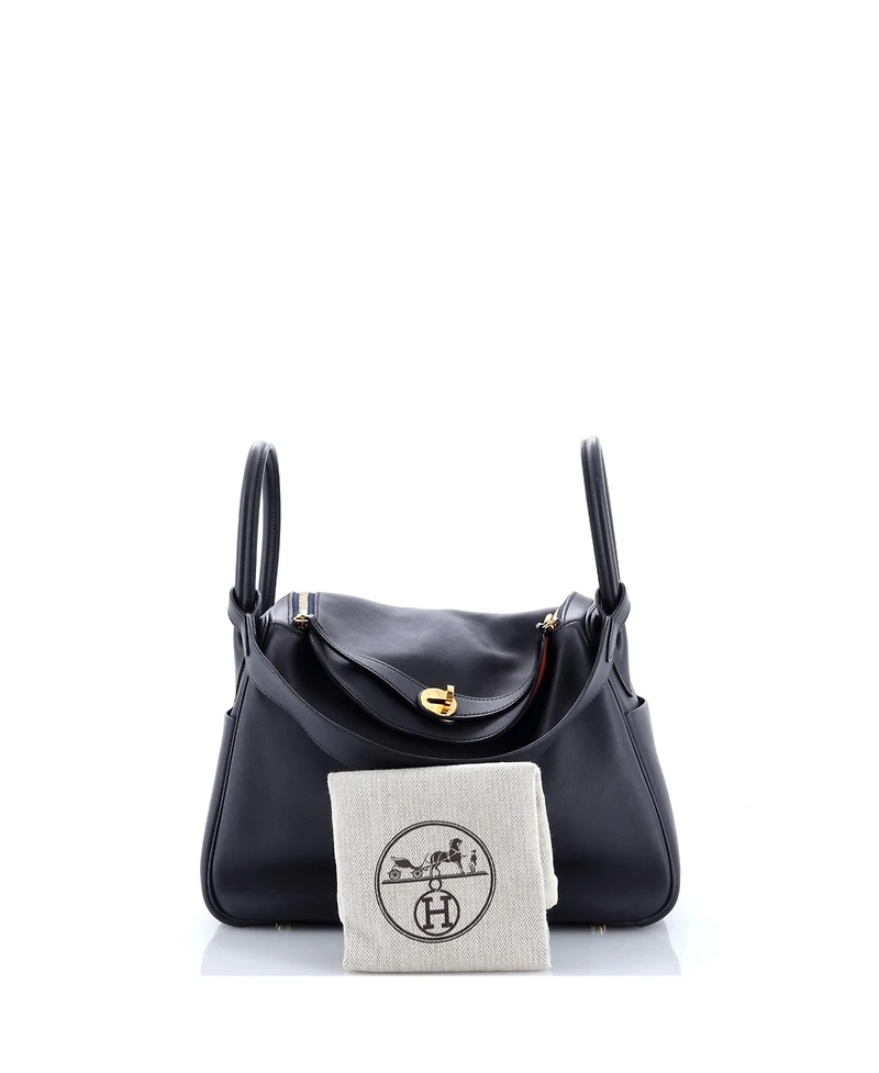 Pre-Owned Hermes 30 Lindy Bag Verso Swift