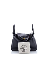 Pre-Owned Hermes 30 Lindy Bag Verso Swift