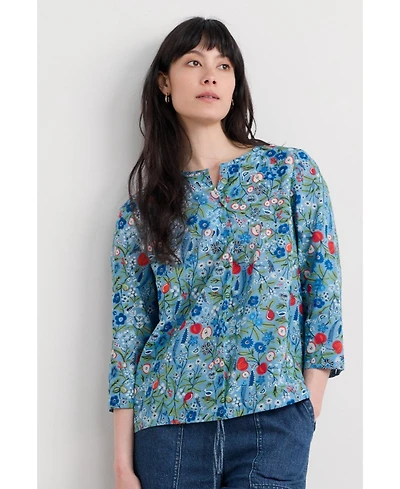 Seasalt Cornwall Women's Watercolor Sketch Top