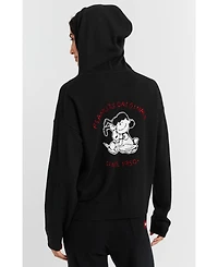 Chinti & Parker Women's Wool Cashmere Peanuts Originals Hoodie