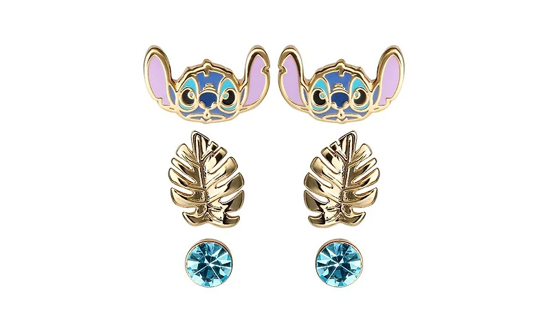 Disney Lilo and Stitch 3 Piece Earring Set