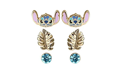 Disney Lilo and Stitch 3 Piece Earring Set