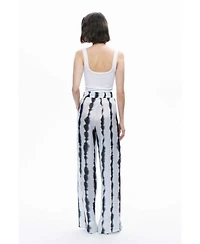 Nocturne Women's Tie-Dye Patterned Pants
